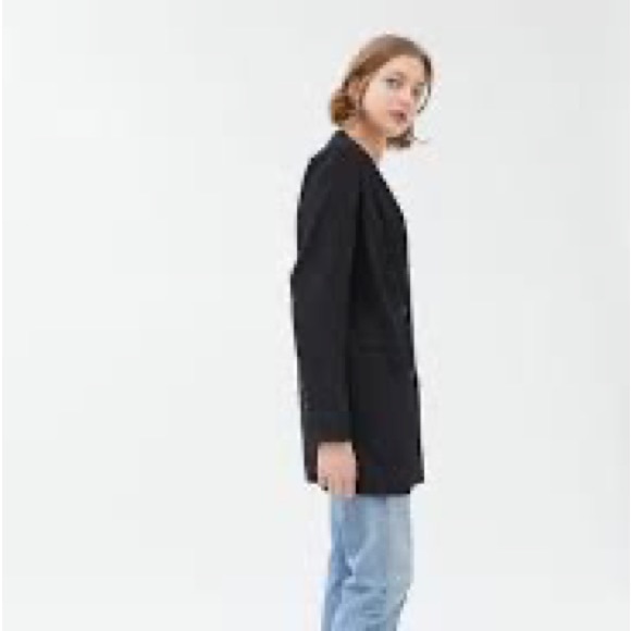 Urban Outfitters Just Female Monika Black Oversized Blazer - Picture 2 of 4
